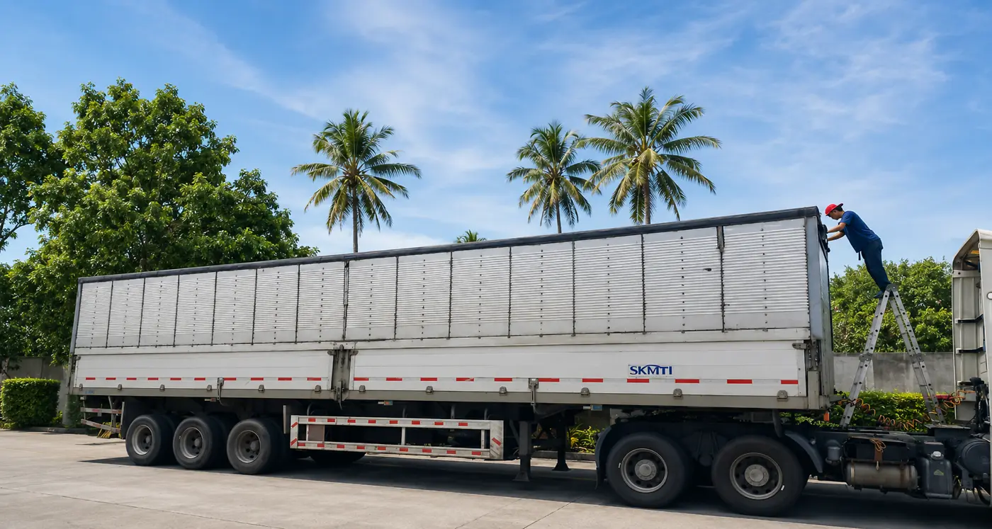 SKMTI 45-Foot Wing Van Trailer